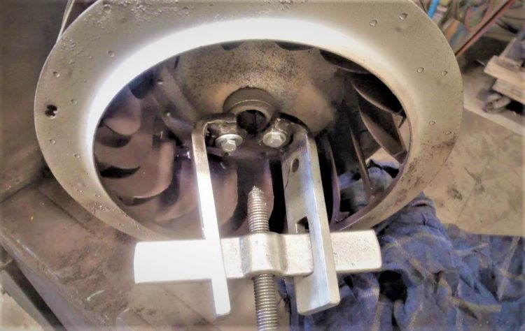 electric motor disassembly: removing the rotor from the stator –  ElectricMotorRewindingSolutions