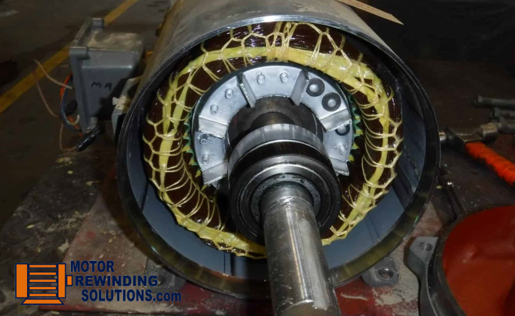 electric motor disassembly: removing the rotor from the stator –  ElectricMotorRewindingSolutions