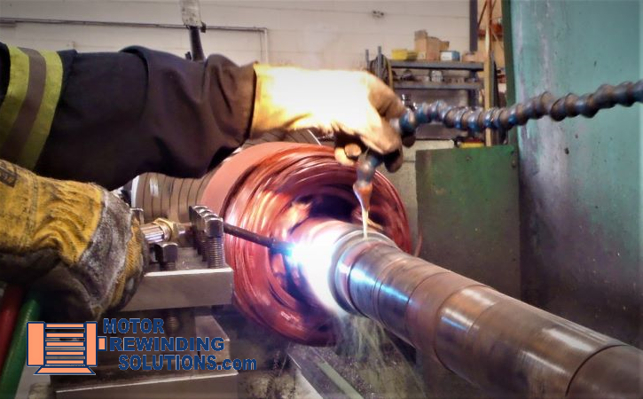 electric motor disassembly: removing the rotor from the stator –  ElectricMotorRewindingSolutions